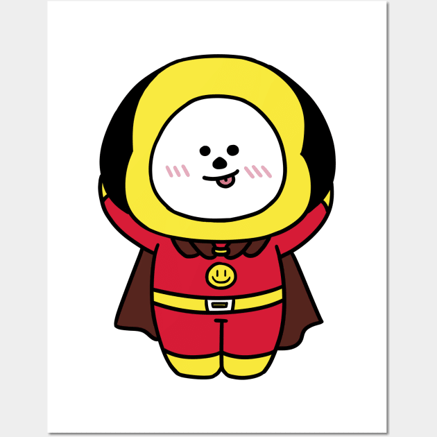 Anpanman Chimmy Wall Art by Oricca